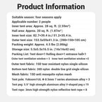 Naturehike Baluosi UL Ultralight Tunnel Hiking Tent, 15D, 2/3 Person, Olive Green - CNK2450WS036