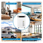 EastVita Portable Air Conditioner 10000 BTU With Remote Control And Window Kit