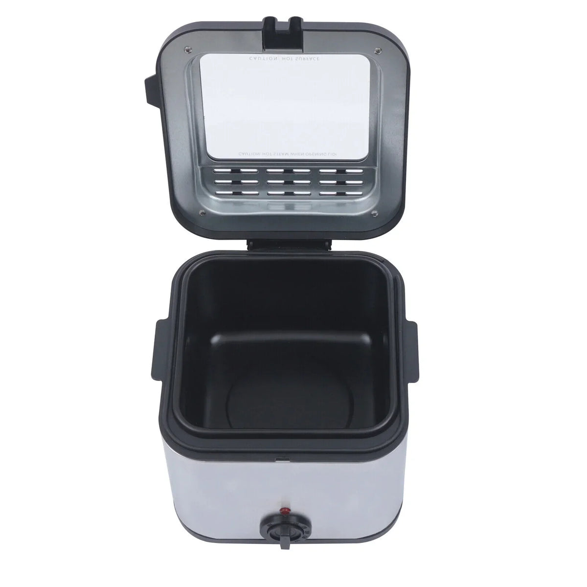 DENEST Stainless Steel Electric Deep Fryer With Basket, 1KW, 2.5L