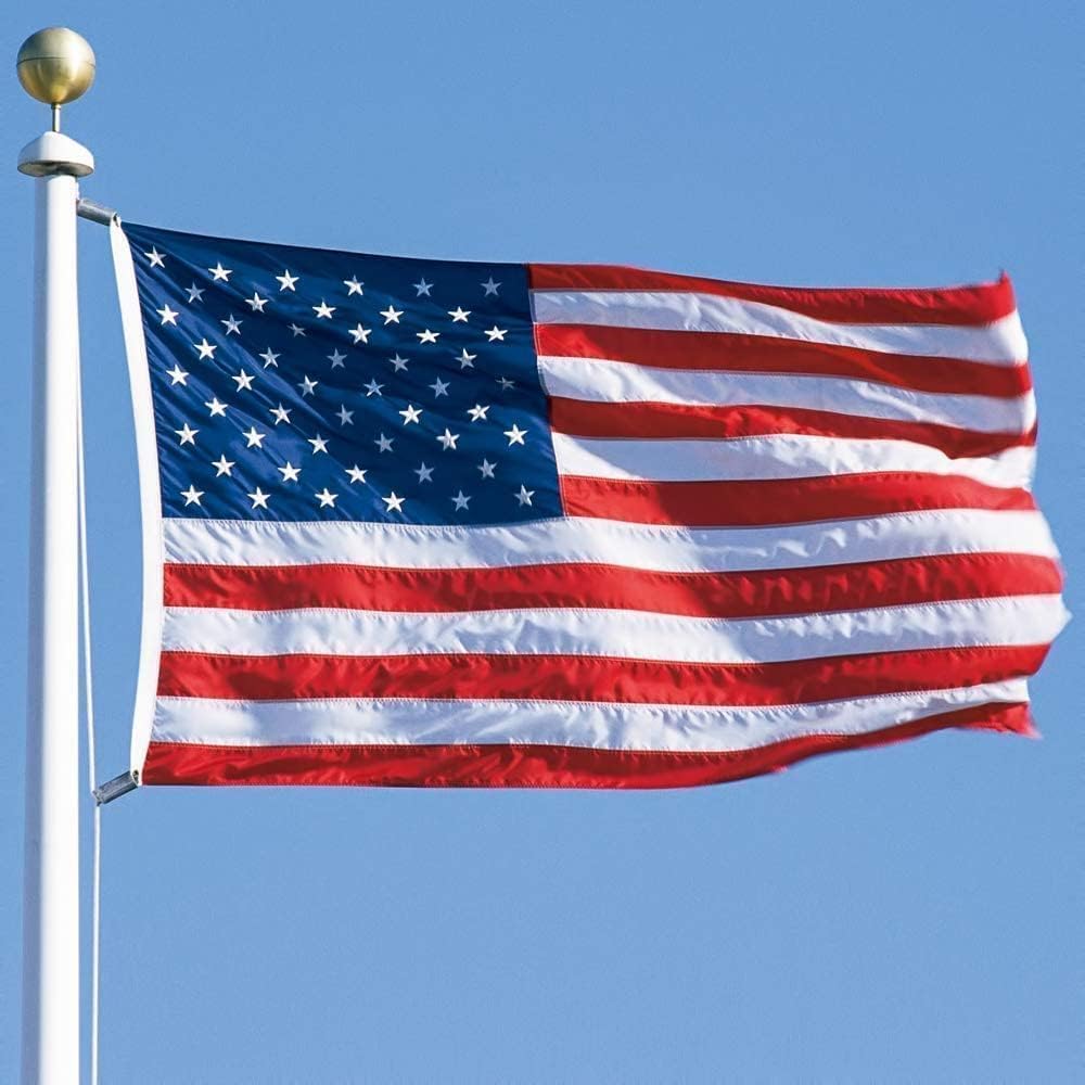 American Flag 15x25 ft Heavy Duty 420D Polyester With 6 Brass Grommets