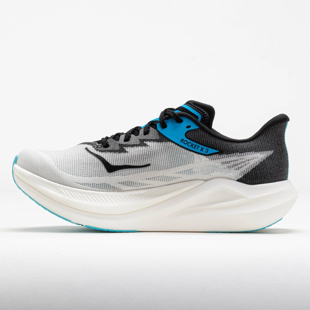 Rocket X 3 Unisex Running Shoes, White/Black - Rocket X 3
