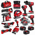 MILWAUKEE 18V FUEL 11 Piece 3 x 5.0Ah Combo Kit - M18FPP11A3503B