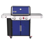 Weber Genesis E-335 3-Burner Liquid Propane Grill, Deep Ocean Blue