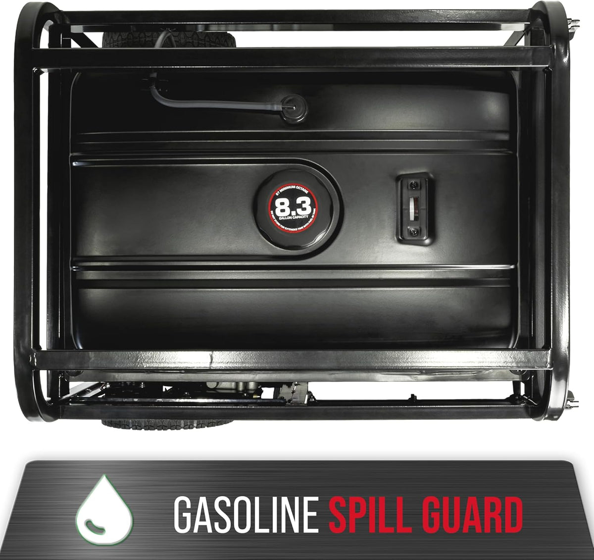 DuroStar Dual Fuel Portable Generator, 13,000-Watt, 500cc - DS13000MX