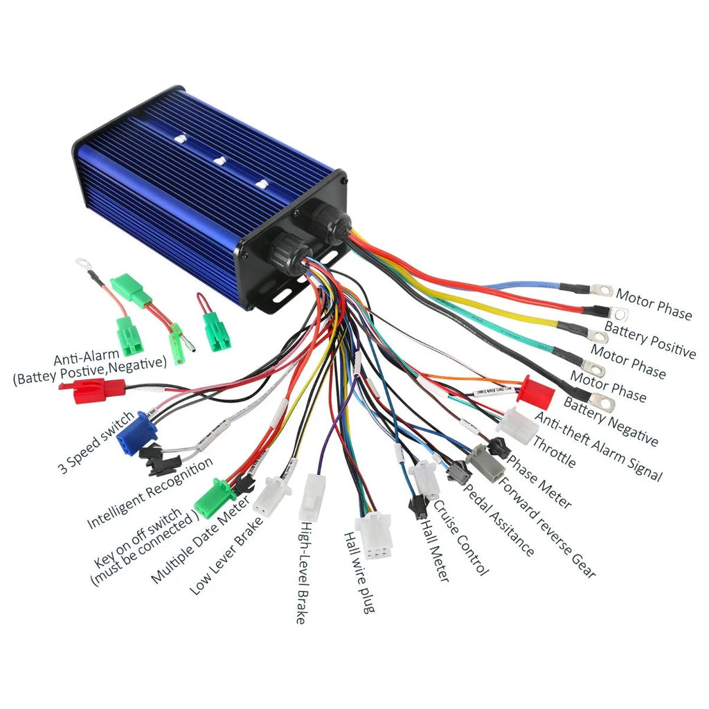 Boma 72V 3000W Brushless Motor Kit With Controller And Battery - MY1020