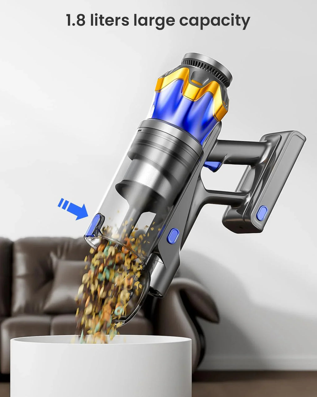 Cordless Stick Vacuum Cleaner - 650W 55KPA 70Mins