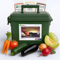Non-GMO Heirloom Survival Seed Vault, 23 000 Open-Pollinated Vegetable, Herb And Fruit Seeds, 144 Varieties