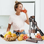 Zulay Kitchen Manual Citrus Juicer With 5-Inch Bowl