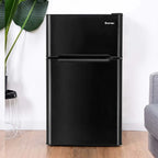 3.2 Cu. Ft. 2-Door Compact Refrigerator With Freezer - Black, Gray Or White