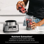 Ninja Smoothie Bowl Maker And Nutrient Extraction Blender, 14 oz And 24 oz, Stainless - SS101