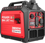 PowerSmart Dual Fuel Inverter Generator, 3800 Watt, 149cc 4-Stroke OHV Engine, RV Ready Outlet