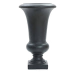 Handmade Fiber Stone Urn Planter Pot, 22.75 in Tall x 13.13 in Diameter