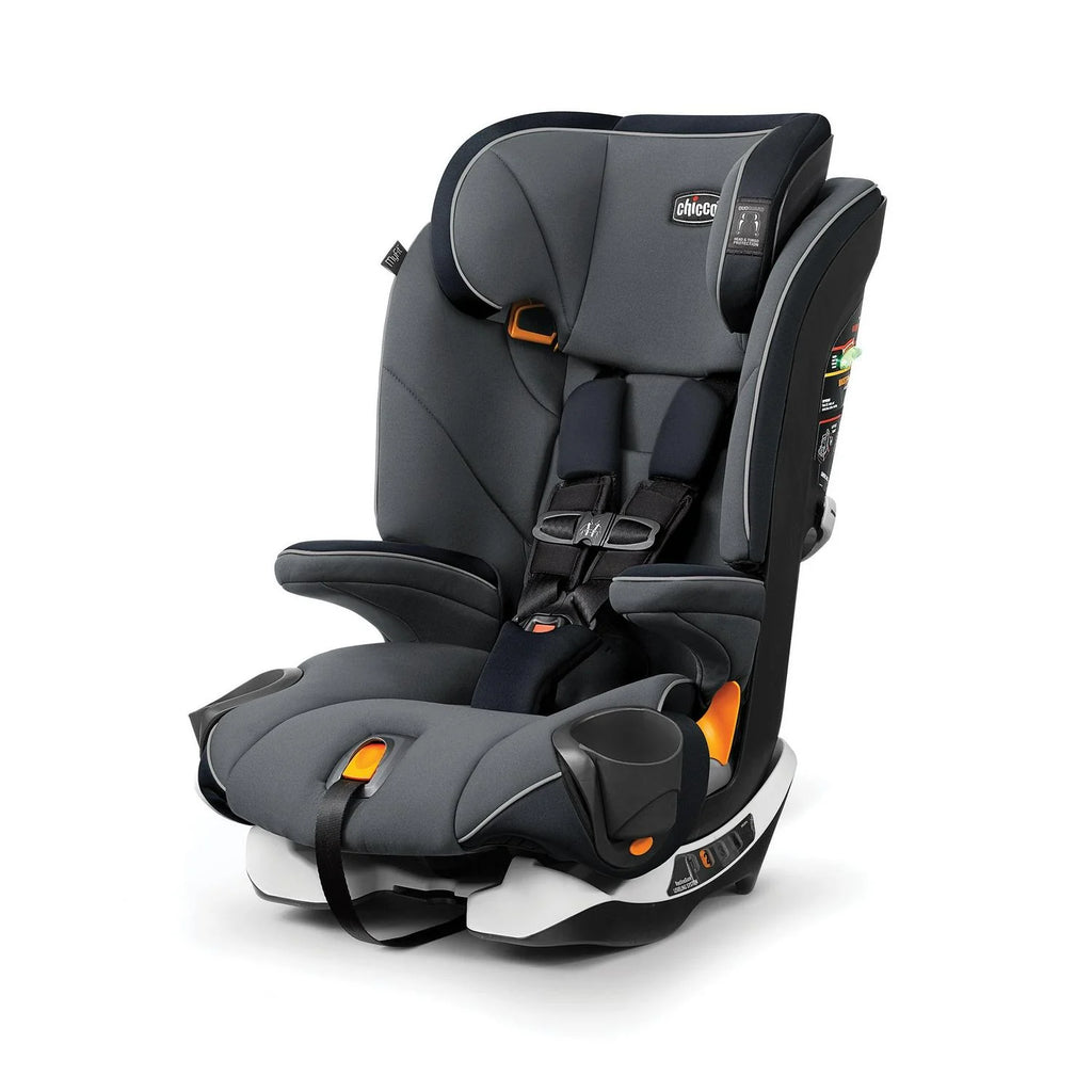 Chicco MyFit Harness And Booster Car Seat, Fathom Grey/Blue, 25-100 lb - 04079783780070