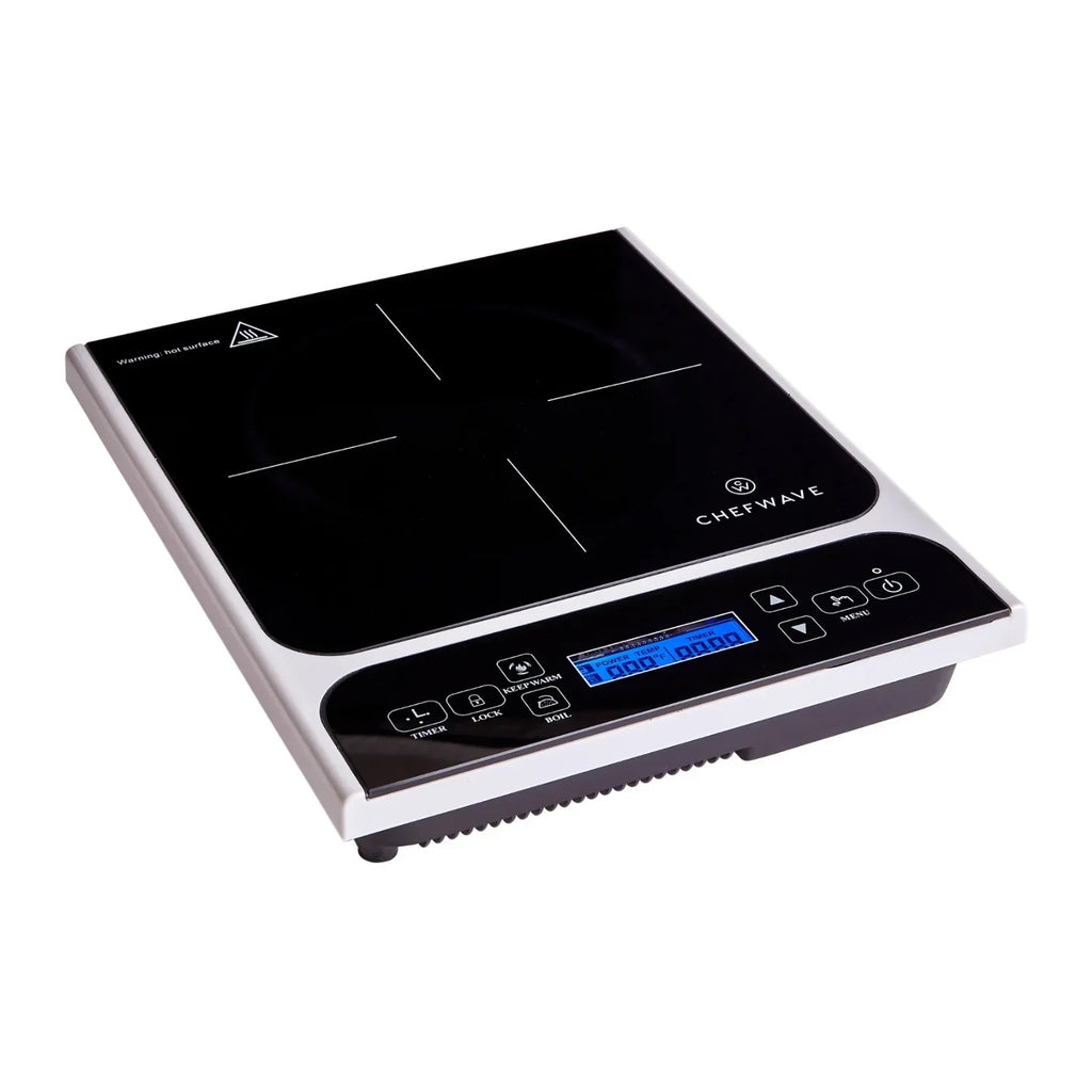 ChefWave Portable Induction Cooktop, 1800W, 10in Fry Pan
