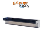 Half Off Ponds Steel Elegance Stainless Steel Spillway, 24 in, 304 SS, 1.5 in Back Inlet