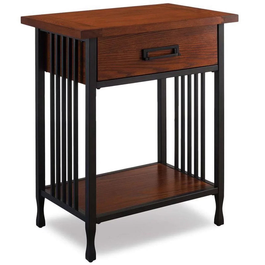 Bowery Hill 1 Drawer Nightstand - Mission Oak