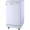 Danby 18 in Portable Dishwasher, 8 Place Settings - DDW1805EWP