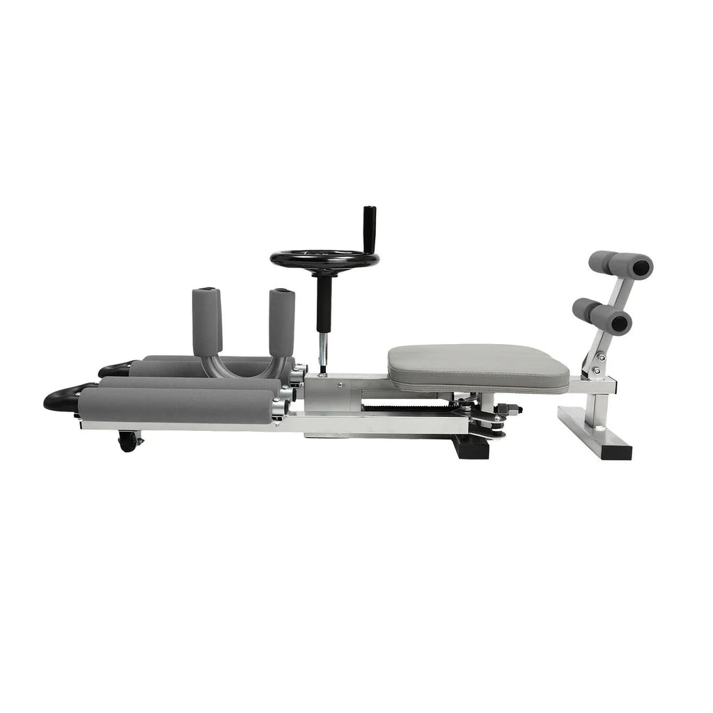 Leg Stretcher Training Machine, Steel, Gray, 330 lbs Capacity