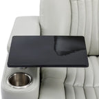 Power Home Theater Recliner Chair, 34.6 D x 38.2 W x 41.4 H, 110-160 Recline, 270 Swivel