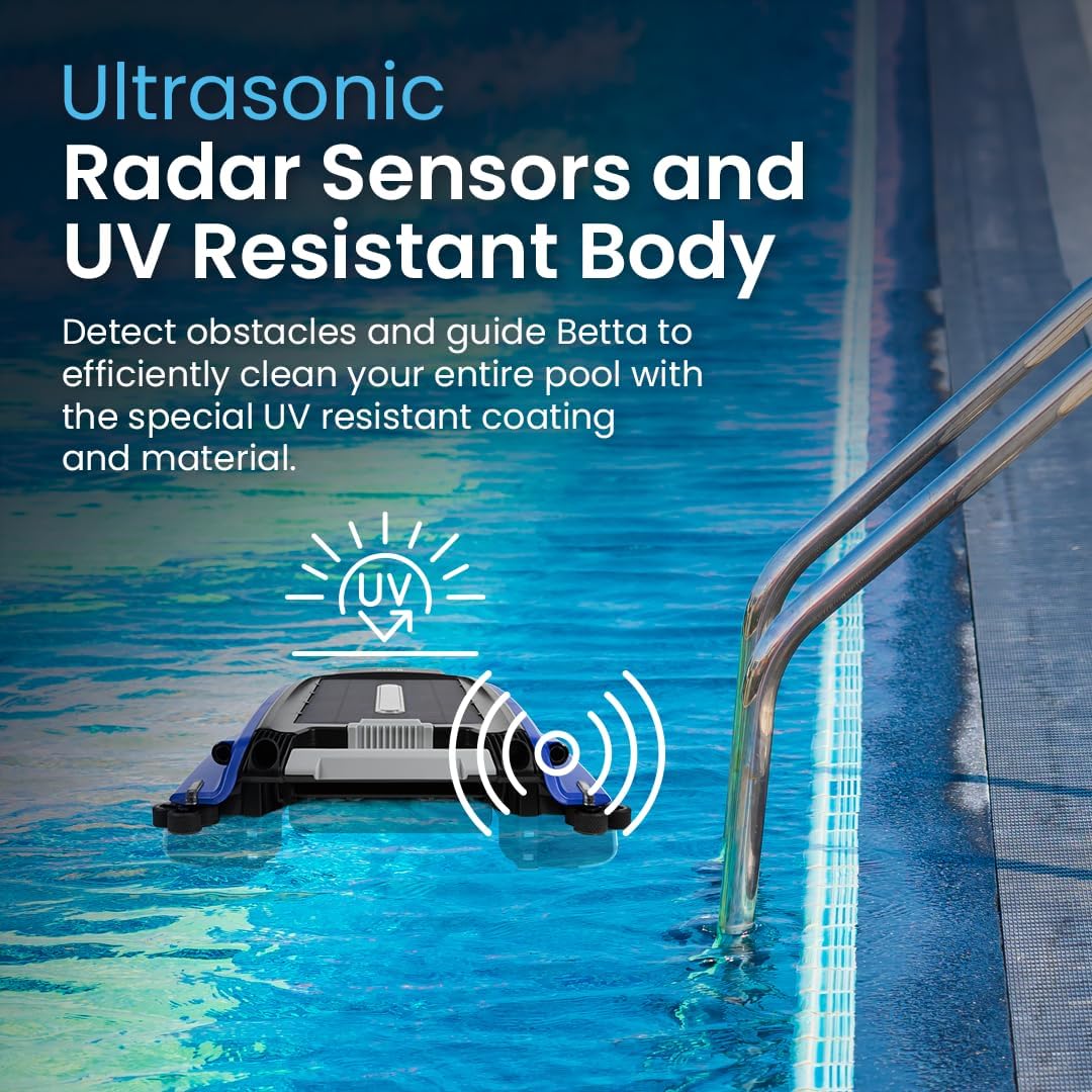 Betta Solar Powered Robotic Pool Surface Skimmer Cleaner - Betta-SE