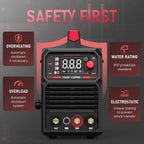 YESWELDER Flux Core MIG/Lift TIG/Stick Welder, 135 Amp, 110V - FLUX-135PRO