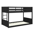 Delphia Twin Over Twin Low Profile Bunk Bed - 77.33 L x 42.25 D x 51.5 H