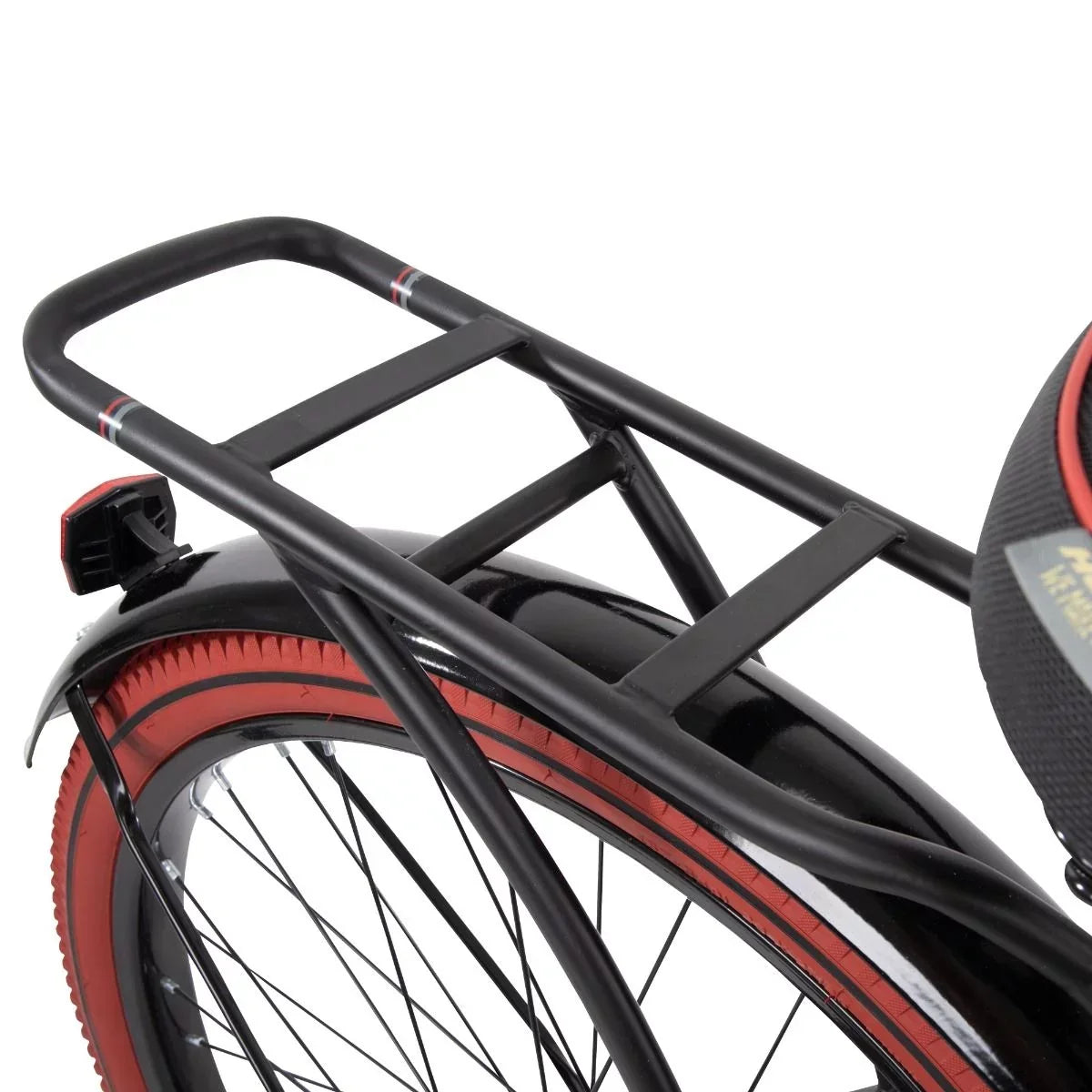 Huffy Men's Cruiser Bike 26 in Black - Nel Lusso