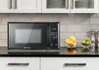Compact Countertop Microwave Oven, 0.7 Cu. Ft., 700W, Black