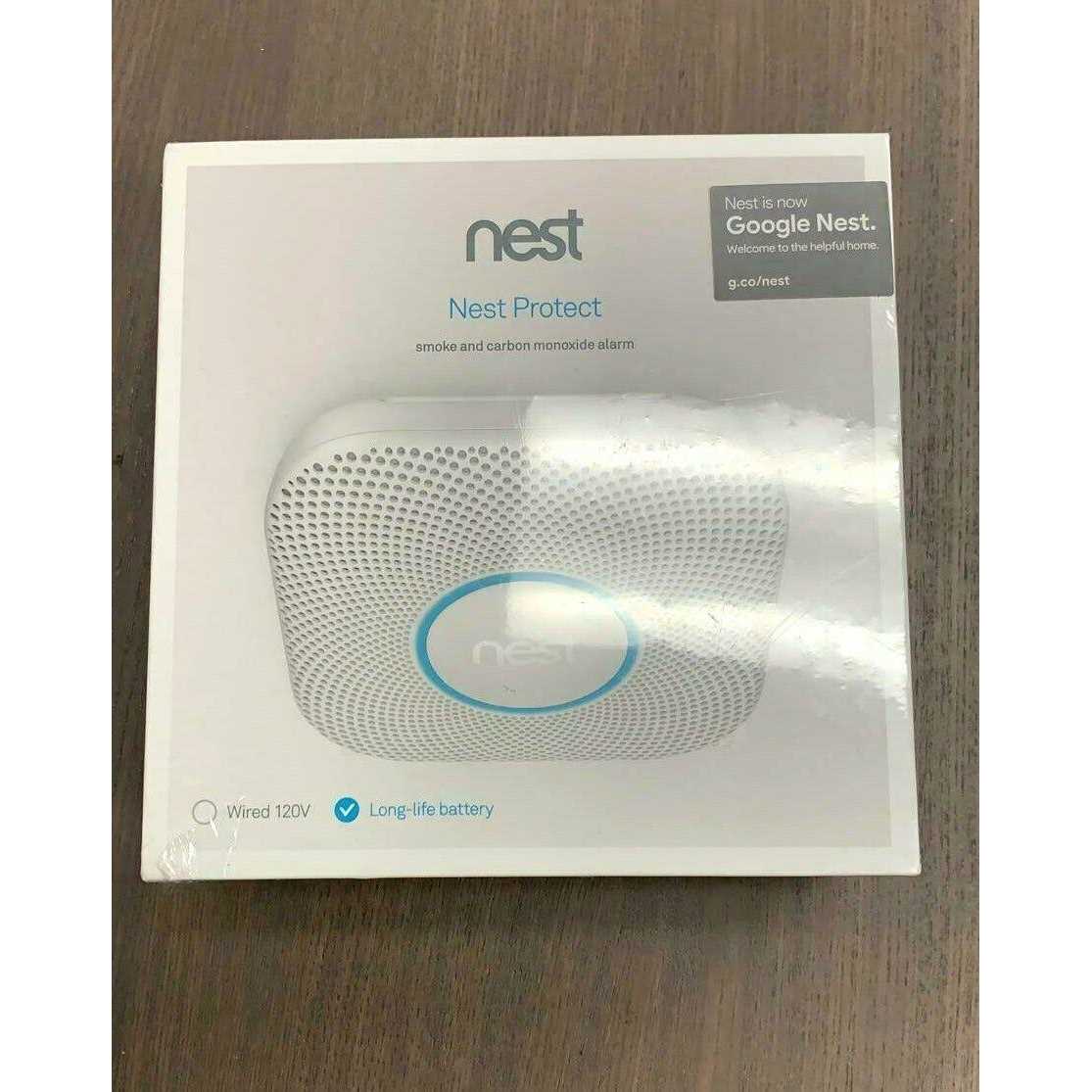 Nest Protect 2nd Gen Battery Smoke And Carbon Monoxide Alarm - S3000BWES