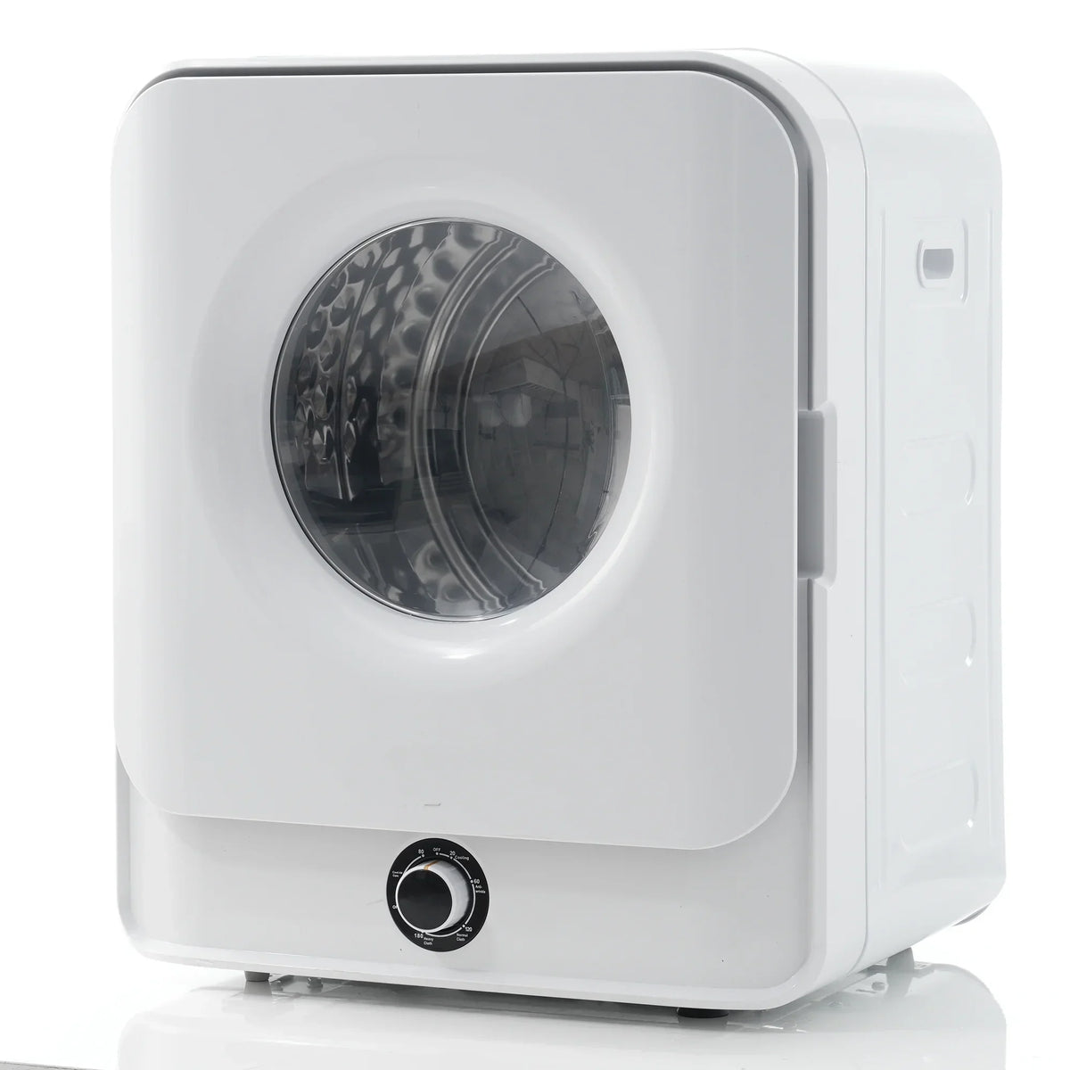 Portable Compact Front Load Clothes Dryer 1.95 Cu.ft, 830W, 5 Drying Modes, White