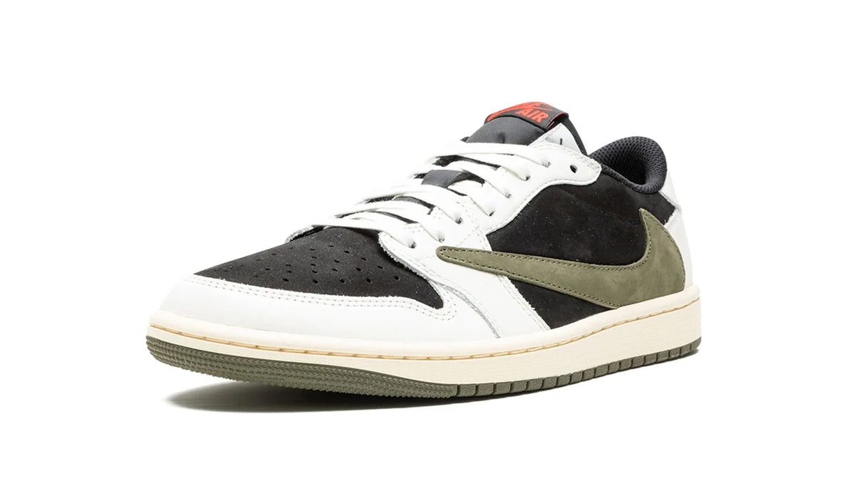 AIR JORDAN 1 Low OG Women's Sneakers - Travis Scott Olive