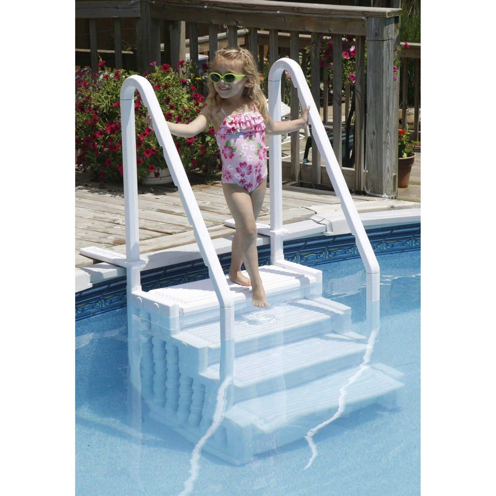 Blue Wave Above-Ground Pool Step, Up To 54 Inch Depth And 350 Lb Capacity