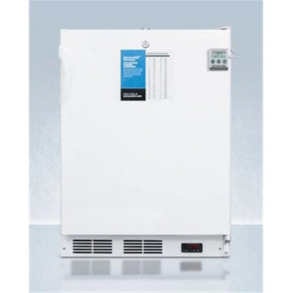 ADA Compliant 24 in Wide Built-In All-Freezer With Manual Defrost, Lock And -25C Capability