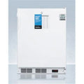 ADA Compliant 24 in Wide Built-In All-Freezer With Manual Defrost, Lock And -25C Capability