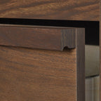 Better Homes and Gardens Montclair 6-Drawer Dresser, Vintage Walnut Finish