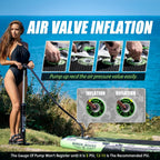 FunWater Inflatable Stand Up Paddle Board, 11 ft x 32 in x 6 in - SUP Paddle Accessories