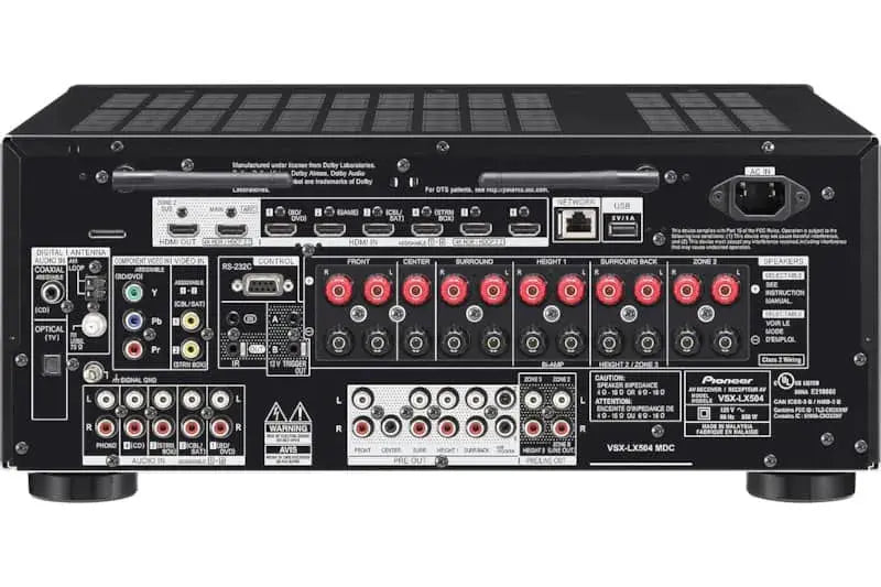 Elite 9.2-Channel Network AV Receiver - Black Surround Sound Processor With Streaming & Multi-Zone Support