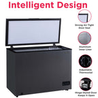 Frigidaire Chest Freezer, 5.0 Cu. Ft., Black Granite Design