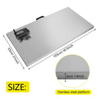 Digital Livestock Scale 1100 Lbs x 0.2 Lbs Stainless Steel Platform