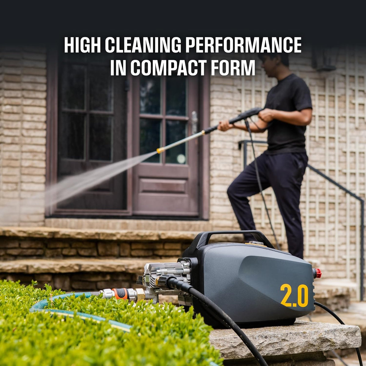 Active Electric Pressure Washer, 2.0 GPM, 1800 Peak PSI - 2.0