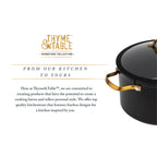 Thyme & Table 32-Piece Non-Stick Cookware & Bakeware Set, Black
