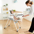 Ingenuity SmartClean Trio Elite 3-in-1 Convertible High Chair, Toddler Chair, And Booster Seat - Slate