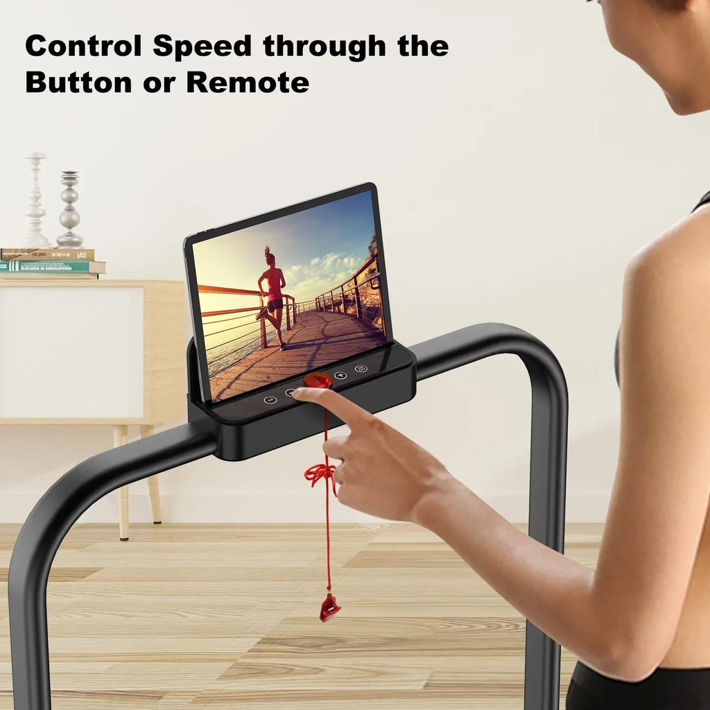 Bigzzia 2-in-1 Under Desk Treadmill, 2.5HP, 6.25MPH, 265 Lb