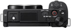 Sony Mirrorless Vlog Camera Body Only Black - Alpha ZV-E10