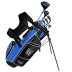PGA Tour Right-Handed 10-Piece Kids Golf Club Stand Bag Set, Ages 8-12, Player Height 4ft 8in - 5ft 2in