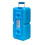WaterBrick Stackable 3.5 Gallon Blue Water And Food Storage Container - 8 Pack