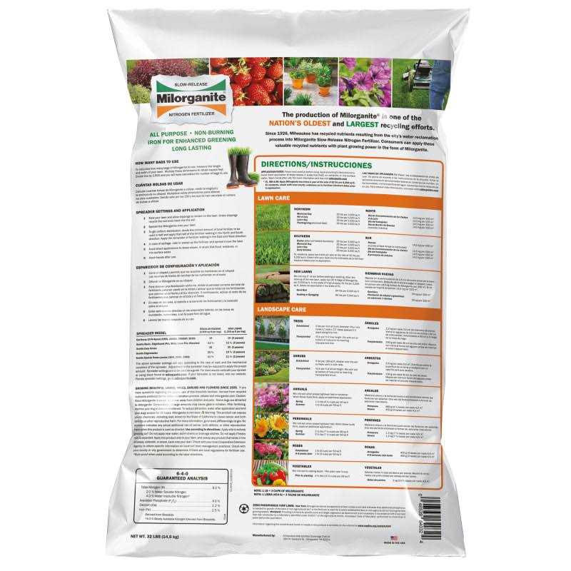 Milorganite Nitrogen Fertilizer 6-4-0