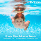 Intex Krystal Clear Saltwater System For Above-Ground Pools Up To 15,000 Gallons