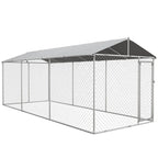 PawHut Outdoor Dog Kennel 19.7' x 7.5' x 7.5' With Waterproof Roof - D02-179V02SR