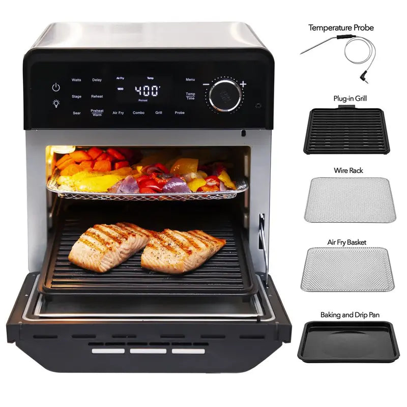 NuWave Todd English Pro-Smart Indoor Grill And Air Fryer